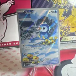 Pokemon Piplup 098/094 Basic: Holo Card (English) - Image 1