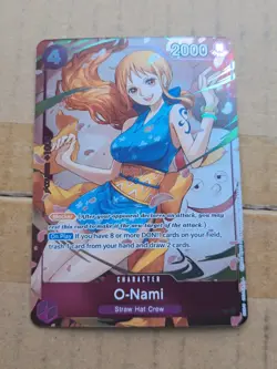 O-Nami ST18-002 Campaign Dash Pack Promo Heroines Edition One Piece Card EB03 - Image 1