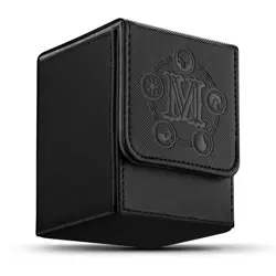 Arkeiliy Card Deck Box, 110+ Storage MTG Deck Box with 50 Pcs Card Sleeve, Colle - Image 2