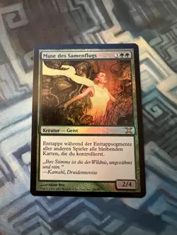 MTG Foil German Seedborn Muse EX/LP- 10th Edition - Image 1