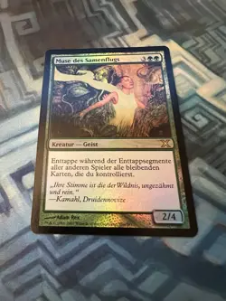 MTG Foil German Seedborn Muse EX/LP- 10th Edition - Image 2