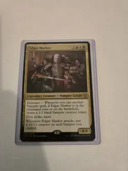 Edgar Markov Oversized *FOIL* Commander 2017 Magic the Gathering MTG - Image 1