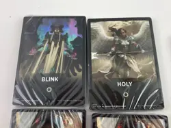 MTG Jumpstart 2022 Sealed Decks Blink Holy Law & Karumonix Rat King Foil w/ Land - Image 2