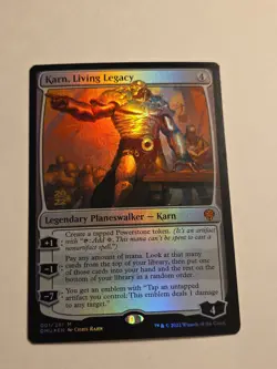 Karn, Living Legacy FOIL X1 DMU MTG Dominaria United - Image 1