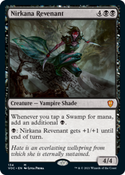 MTG Nirkana Revenant, Light Play, English Commander: Innistrad: Crimson Vow - Image 1