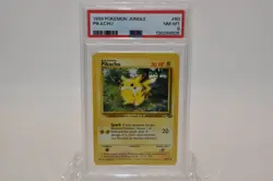 1999 Pokemon Jungle Pikachu PSA 8 - Image 1