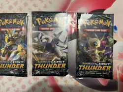 4x Pokemon Sun & Moon Lost Thunder Booster Pack New & Sealed - Image 2