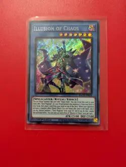 Yu-Gi-Oh! Illusion of Chaos / BACH EN034 1st Edition NM - Image 1