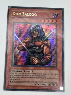 Yu-Gi-Oh! Don Zaloog PGD-029 Pharaonic Guardian Unlimited, HP - Image 1