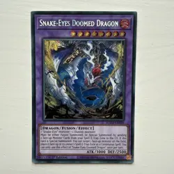 Yu-Gi-Oh! Snake-Eyes Doomed Dragon SUDA-EN035 SR - Image 1