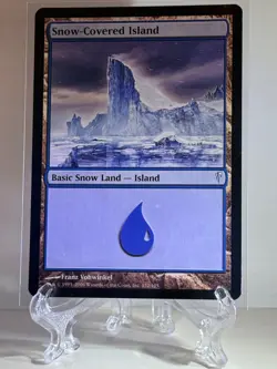 Snow-Covered Island Coldsnap Regular LP Magic the Gathering - Image 1