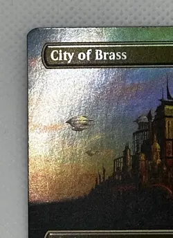 City of Brass Borderless Foil NM Unplayed Double Masters 2022 MTG - Image 3
