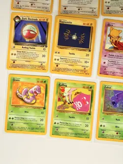 WOTC Pokemon TCG Team Rocket 16 Card Bundle - No Duplicates LP - Image 3