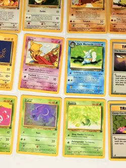 WOTC Pokemon TCG Team Rocket 16 Card Bundle - No Duplicates LP - Image 4