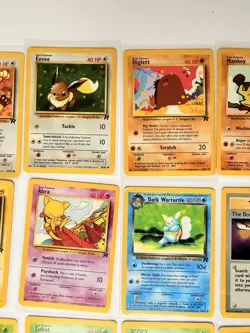 WOTC Pokemon TCG Team Rocket 16 Card Bundle - No Duplicates LP - Image 5