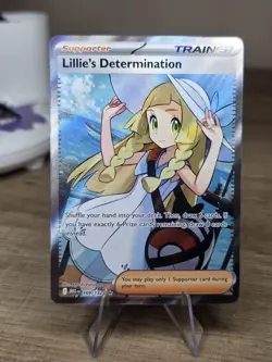 Lillie's Determination SR 169/132 Mega Evolution Pokemon TCG Near Mint - Image 3