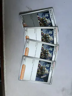 Pokemon Card - 4 x Boss's Orders - 114/132 Mega Evolution - Trainer Playset - Image 1