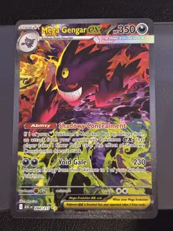 Pokemon Mega Gengar ex 284/217 - (Ascended Heroes) - Special Illustration Rare - Image 1