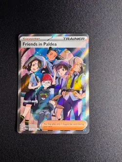 Pokemon Prismatic Evolutions Friends in Paldea 137/131 Ultra Rare Holo NM - Image 1
