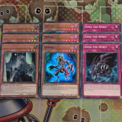 3 x Ghost Belle & Haunted Mansion DUDE-EN004 + LDS3-EN004/019 Gernia/Zoma YuGiOh - Image 1