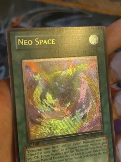 Yugioh! Neo Space POTD-EN046 Ultimate Rare 1st Edition NM - Image 3