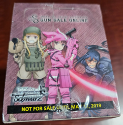 Weiss Schwarz ENGLISH SAO Sword Art Alternative Gun Gale Online Booster Box NEW - Image 2