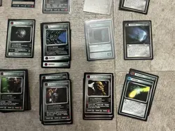 Decipher Star Trek CCG card lot All Borg Locutus Queen Borg cover foils + - Image 3