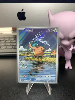 Cufant 076/064 Sv: Shrouded Fable Holo Illustration Rare Near Mint Pokemon - Image 1