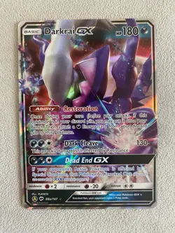 Pokemon Sun & Moon Shining Legends Darkrai GX 88a Promo - Image 1