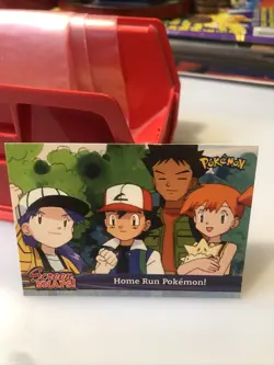 RARE 2001 Topps TV Animation SCREEN SNAPS HOME RUN POKEMON! - Image 2