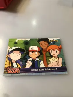 RARE 2001 Topps TV Animation SCREEN SNAPS HOME RUN POKEMON! - Image 3