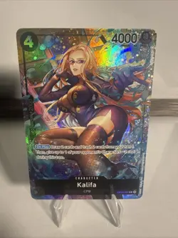 Kalifa (081) (Alternate Art) OP03-081 Pillars of Strength Foil - Image 1
