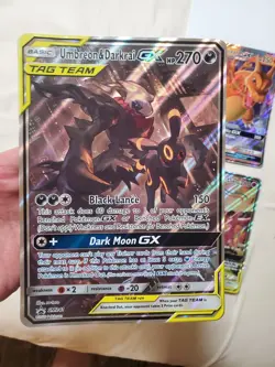 Jumbo Pokemon Lot 2 Tag Team Cards and 2 Charizard Cards - Image 2