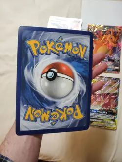 Jumbo Pokemon Lot 2 Tag Team Cards and 2 Charizard Cards - Image 5