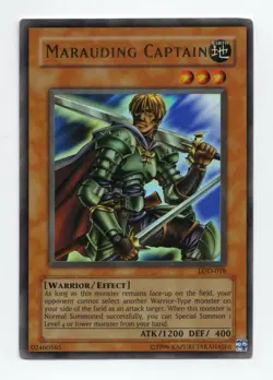 Yu-Gi-Oh! TCG Marauding Captain LOD-118 Ultra Rate Unlimited Card - Image 1