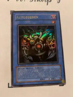 AUFGEGEBEN - 1. AUFLAGE SDP-G001 DEUTSCH Yu-Gi-Oh! CARD ULTRA RARE HOLO KONAMI - Image 5