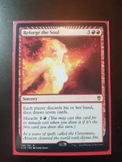 Reforge the Soul - Commander 2016 - Magic the Gathering - Near Mint/Mint - Image 1
