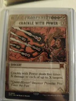 Crackle with Power Outlaws of Thunder Junction: Breaking News Regular - Image 1