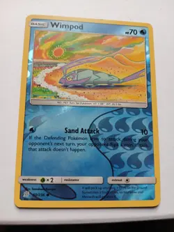 Wimpod #50/236 Reverse Holo Tomokazu Komiya Pokemon Card ✨ - Image 1