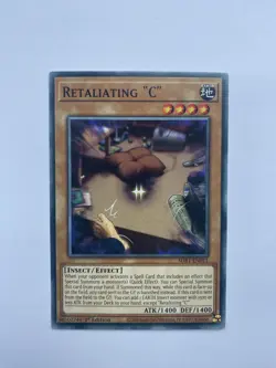 SDBT-EN011 RETALIATING "C" COMMON 1ST EDITION YuGiOh CARD - Image 1