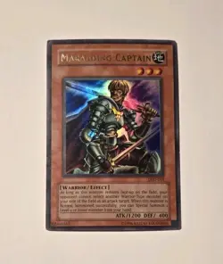 Yugioh Marauding Captain LOD-118 Ultra Rare MP - Image 1