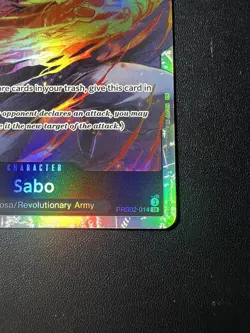 One Piece TCG Sabo PRB02-014 (SR) Premium Booster -The Best- Vol. 2 - Image 4
