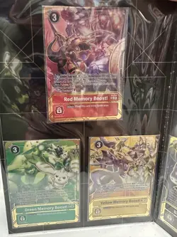 Digimon Card Game PREMIUM CARD COLLECTION Memory Boost! 6 Card Set Japan New - Image 3