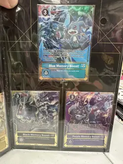 Digimon Card Game PREMIUM CARD COLLECTION Memory Boost! 6 Card Set Japan New - Image 4