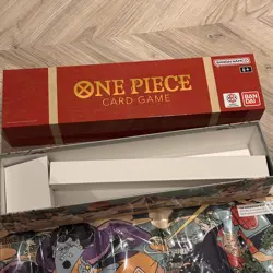 One Piece 1st Anniversary TCG Set English *No Cards* Only Box Playmat & Sleeves - Image 4