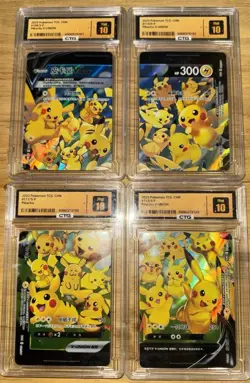 Pikachu V-union Promo 109/S-P - 112/S-P Combination Set - Pokemon Chinese CTG 10 - Image 1