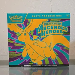 Pokemon Mega Evolution Ascended Heroes Elite Trainer Box Dragonite - Image 1