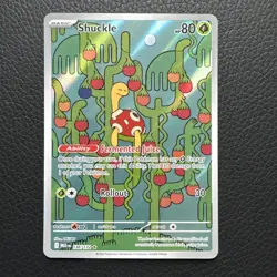 Shuckle 136/132 - Pokemon Tcg Mega Evolution Illustration Rare NM - Image 1