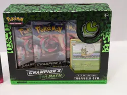 Pokemon Champions Path Pin Collection Box X2 Lot Turffield Gym Motostoke Gym - Image 2