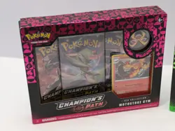 Pokemon Champions Path Pin Collection Box X2 Lot Turffield Gym Motostoke Gym - Image 3